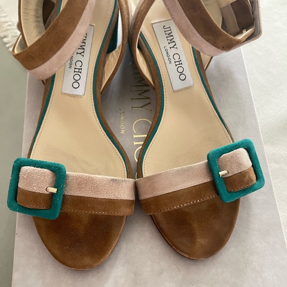 Jimmy Choo Dacha Block Heel Sandal - Picture 4 of 7